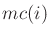 $mc(i)$