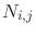 $N_{i,j}$